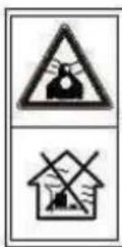 Greenso KS53-G224N - Symbole ostrzegawcze na urządzeniu - 8
