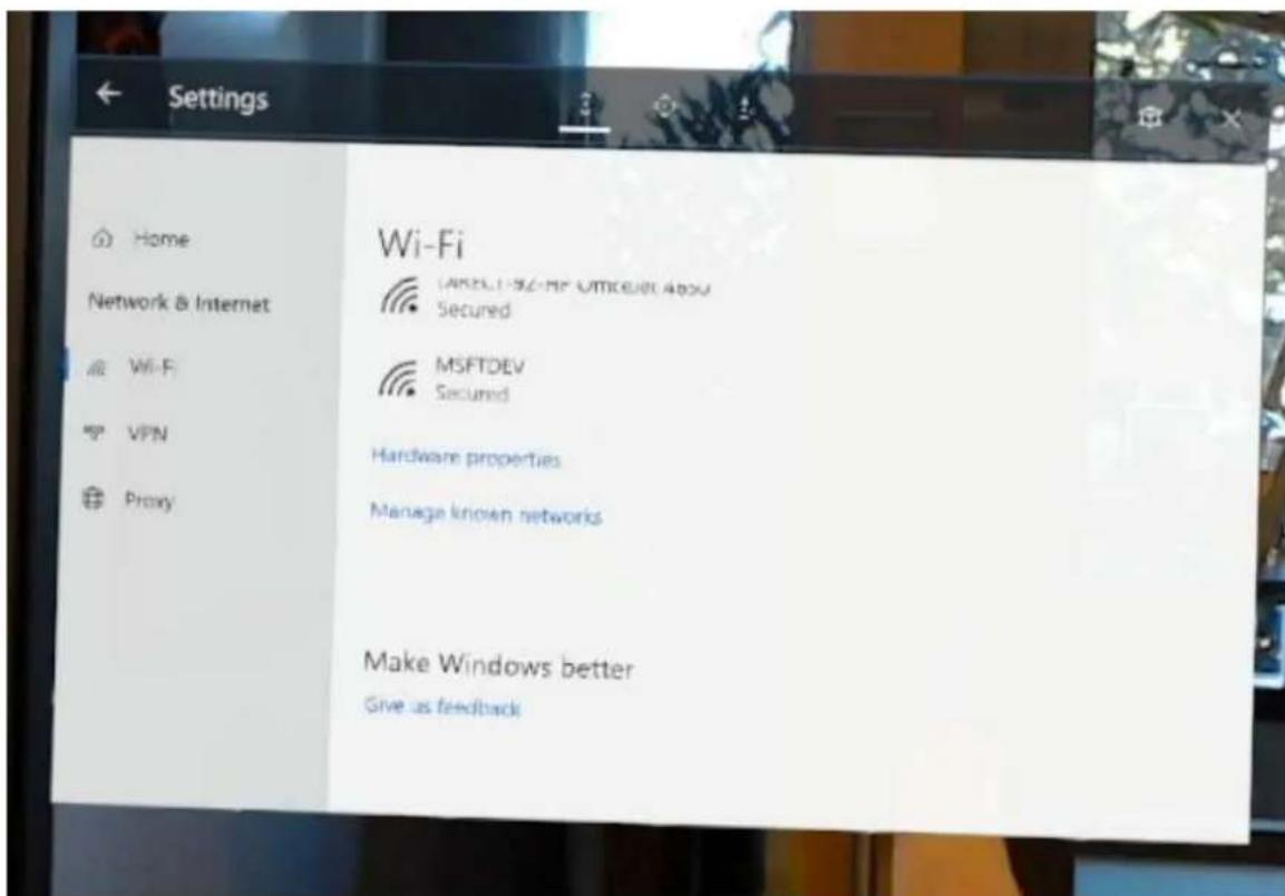 MICROSOFT HoloLens 2 - Za pomocą aplikacji Ustawienia - 1