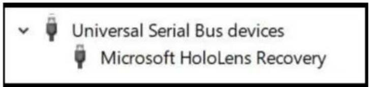 MICROSOFT HoloLens 2 - Procedura ręcznego trybu migania - 1