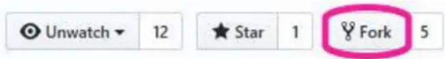 Unwatch ▼ 12 ★ Star 1 ⚪ Fork 5
