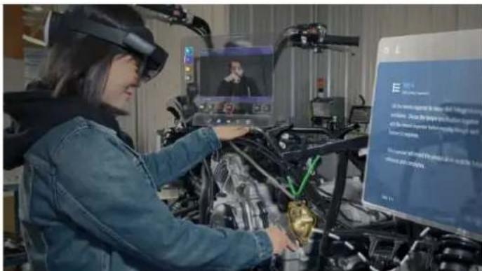 MICROSOFT HoloLens 2 - Porsche Cars North America oferuje światowej klasy usługi z rzeczywistością mieszaną firmy Microsoft i HoloLens 2. - 1