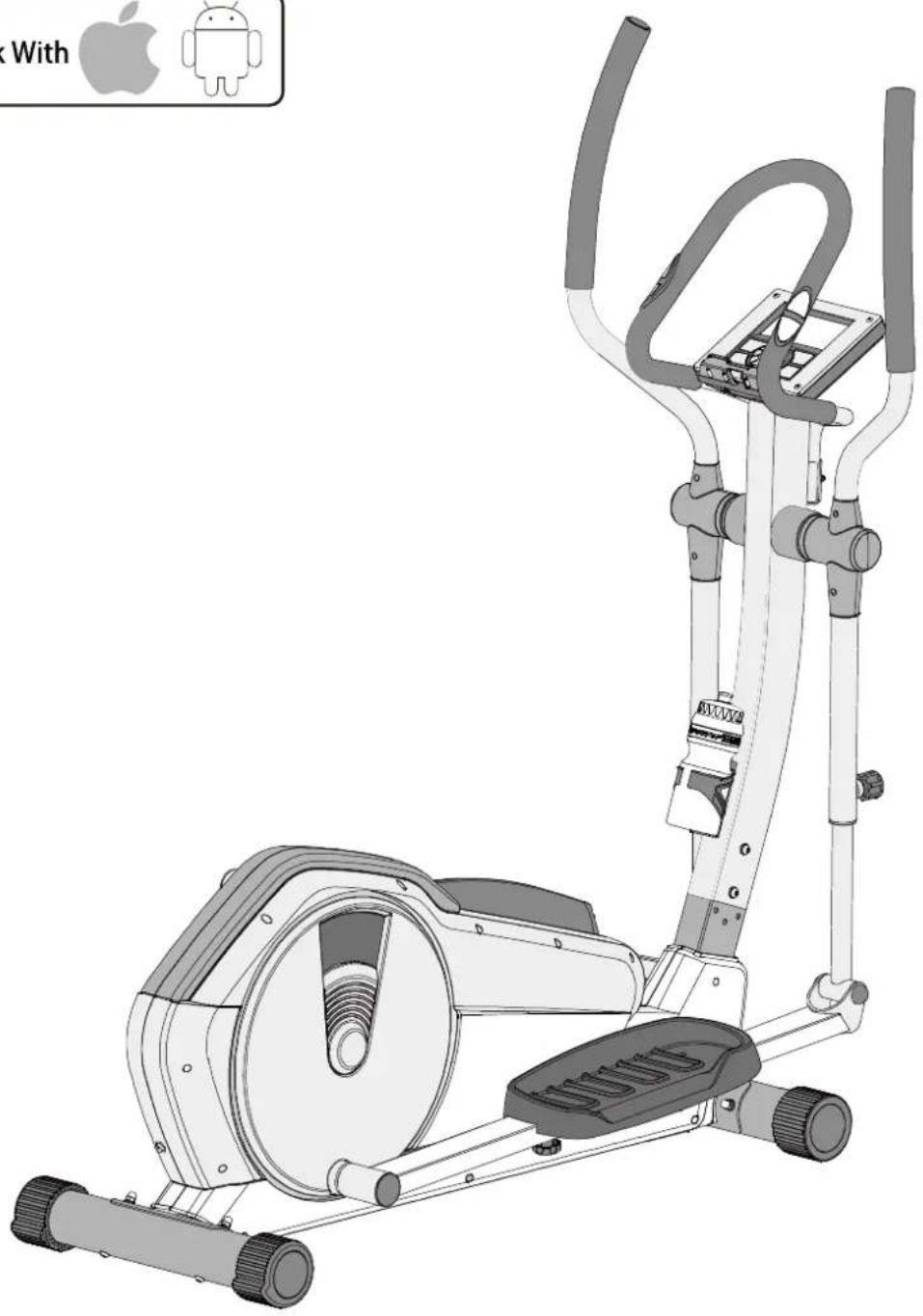 Sportop E2000i - INSTRUKCJA MONTAŻU I UŻYTKOWANIA – ORBITREK MAGNETYCZNY E2000i - 2