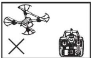 Syma X54HW - Tryb headless - 4