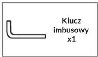 Klucz imbusowy x1