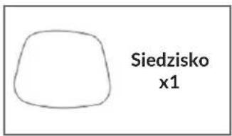 Siedzisko x1