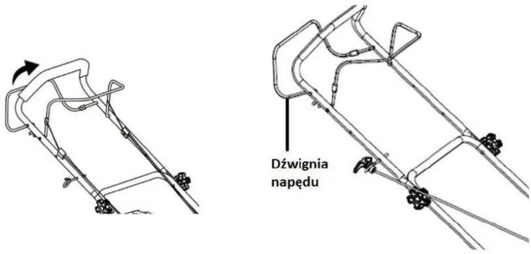 Dźwignia napędu