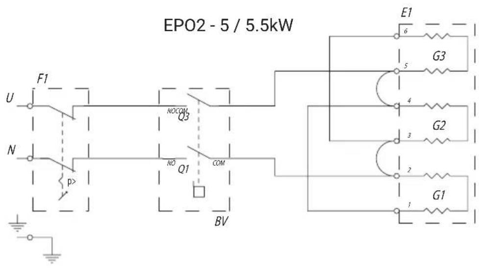 KOSPEL EPO2-6 - Schematy elektryczne - 2