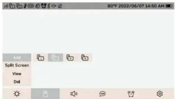 80°F 2022/06/07 14:50 AM Add Split Screen View Del