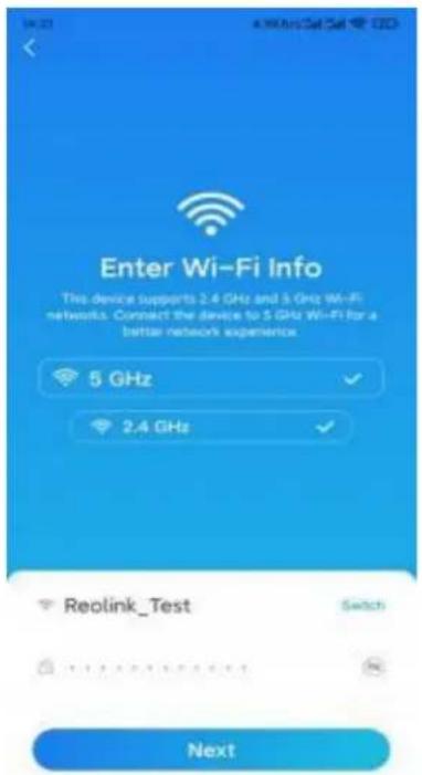 REOLINK Trackmix Series B770 - Krok 4. Wybierz opcję Wi-Fi Not Configured (Nie skonfigurowano sieci Wi-Fi). - 2