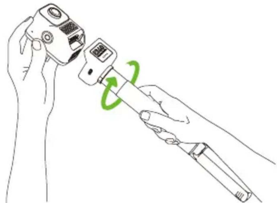 Vantrue E360 - Instalacja w trybie ręcznym (uchwyt ręczny jest opcjonalny i należy go kupić osobno. Jest dołączony do zestawu E360 Ace Bundle.) - 1