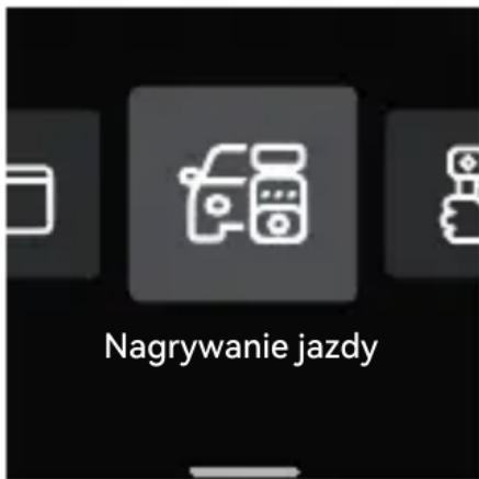 Nagrywanie jazdy