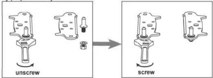 Smith&Brown SZUF-231-BE3 - Zmiana kierunku otwierania drzwi - 1