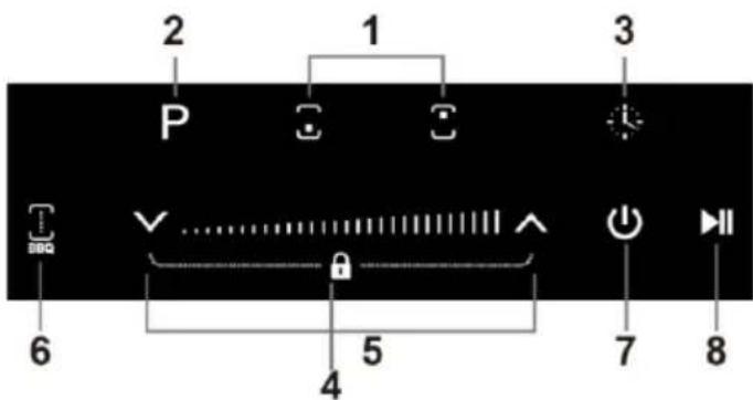 XBERG BRGI 304N - panel sterowania - 1