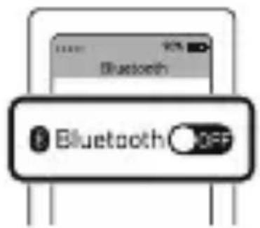 Bluetooth Bluetooth OFF
