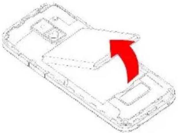 MaxCom Comfort MM735 - Instalacja karty SIM i akumulatora - 1