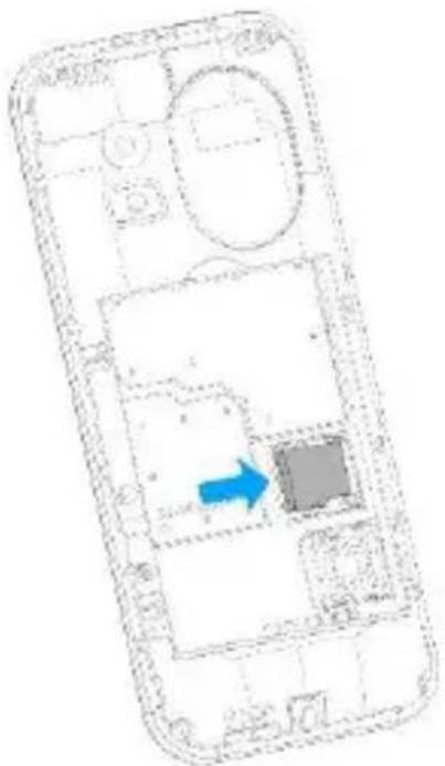 MaxCom MK281 - Instalacja karty SIM, karty pamięci microSD i akumulatora - 3