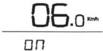 06.0 Km/h ON