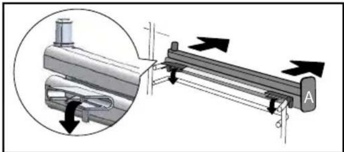 DE DIETRICH DOP7231A - System szyn uchylnych - 4