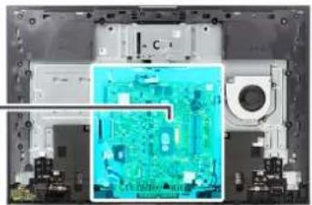 DELL Inspiron 5420 - Rysunek 1. Złącza płyty głównej - 4