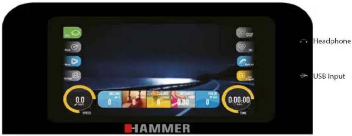 Headphone USB Input 0.0 SPEED 0.00:00 0.00:00 0.00:00 HAMMER