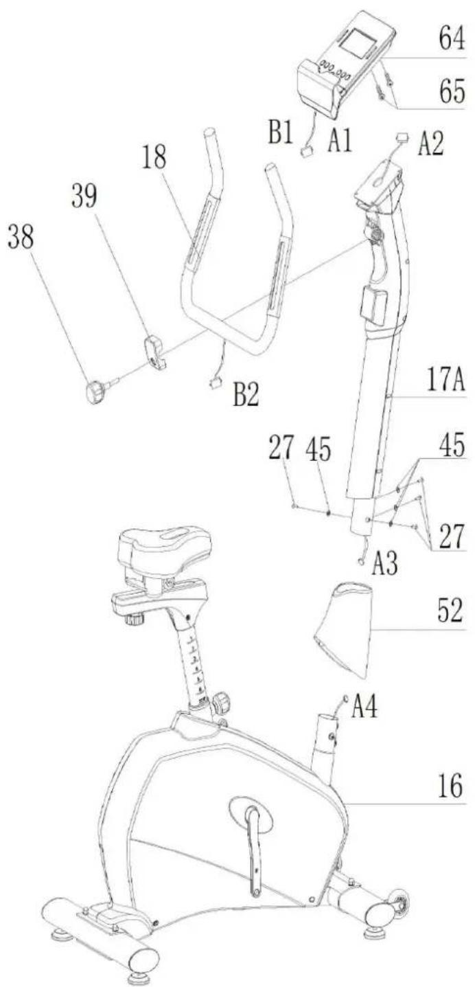 64 65 B1 A1 A2 39 18 B2 17A 27 45 45 27 A3 52 A4 16 38
