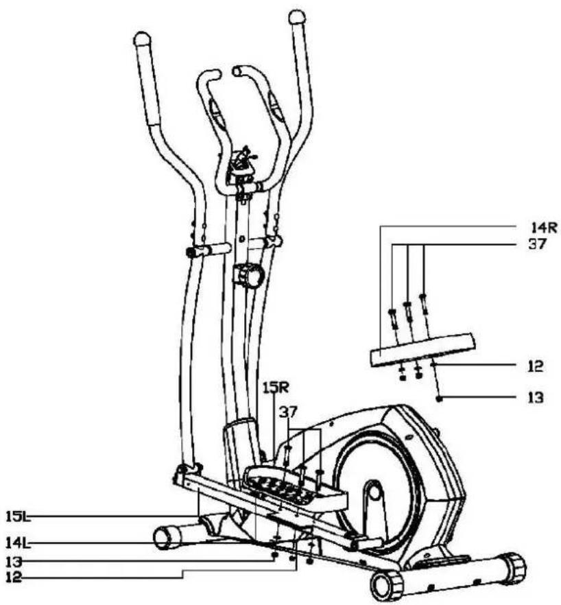15R 37 14R 37 12 13 15L 14L 13 12