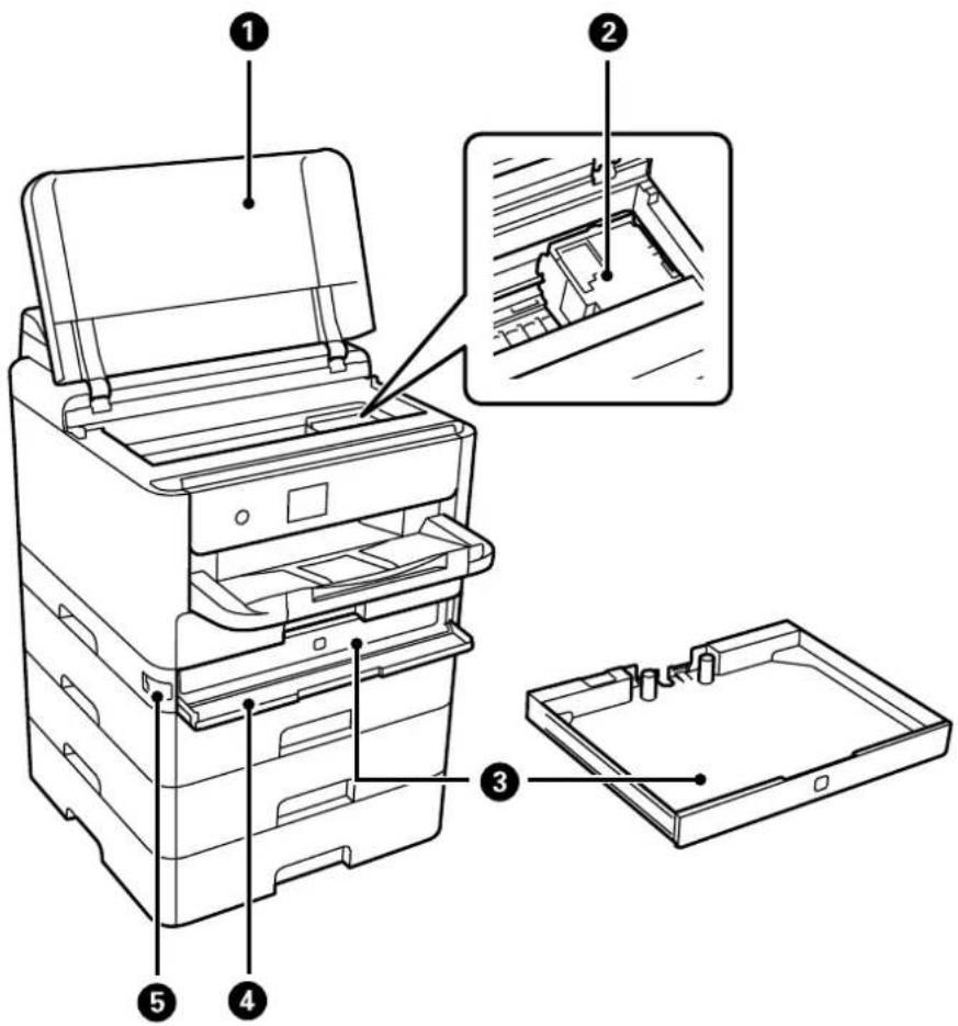 EPSON WorkForce Pro WF-M5899DWF - Wnetrze - 1
