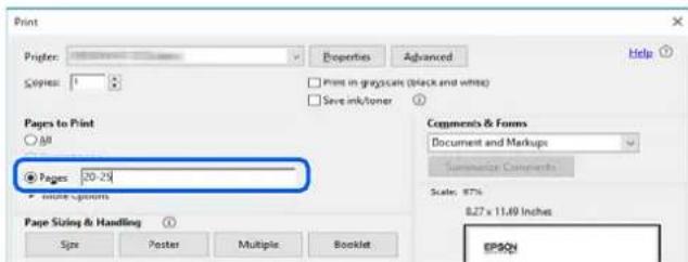 EPSON WorkForce Pro WF-M5899DWF - Drukowanie tylko potrzebnych stron - 1