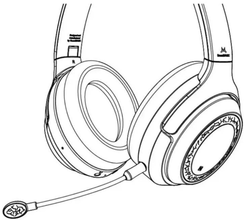 SoundMagic P60BT - Wysięgnik mikrofonu do gier - 1