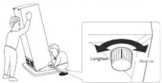 Smith&Brown SZUF-211-WE3 - Levelling the unit - 1