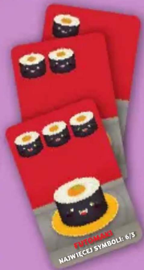 FUTOMAKI NAJWIĘCEJ SYMBOLI: 6/3