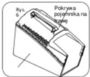 Rys. 6 Pokrywa pojemnika na szawę