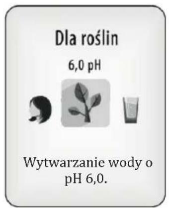 Dla roślin 6,0 pH Wytwarzanie wody o pH 6,0.