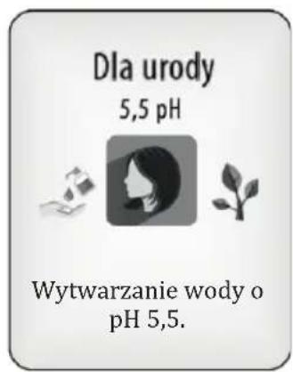 Dla urody 5,5 pH Wytwarzanie wody o pH 5,5.