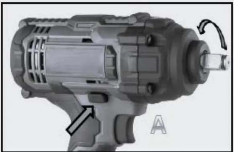 NAC IW-LI-400-20V - Działanie przełącznika zmiany kierunku - 1