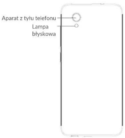 Aparat z tyłu telefonu Lampa błyskowa
