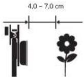 APEXEL APL-HB100MM - Odległość robocza - 1