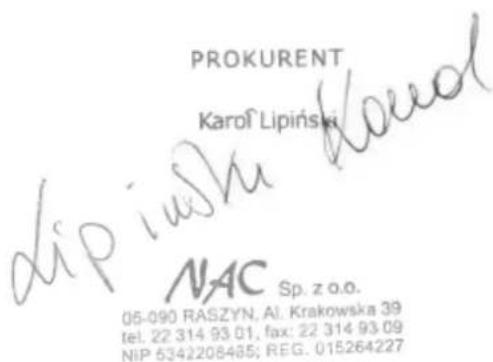NAC HB40-2B20-51-L-RH-S - Deklaracja zgodności WE - 1