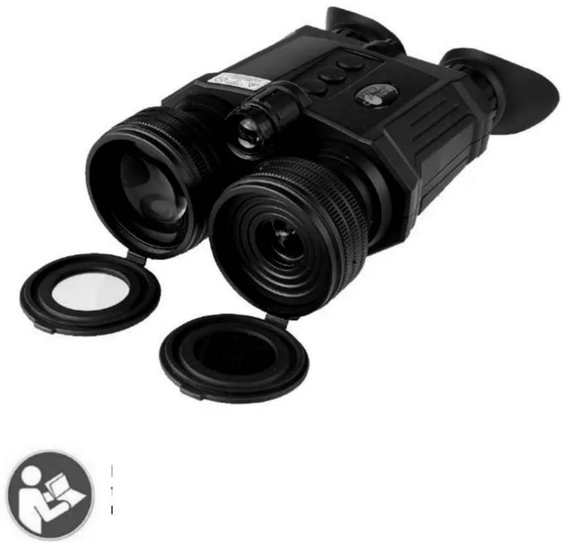 Berger & Schröter LN-G3-B50 Premium - Noktowizor z dalmierzem Berger & Schröter LN-G3-B50 Premium, 36 x 50 mm Generacja 3 digital, 32155 - 2