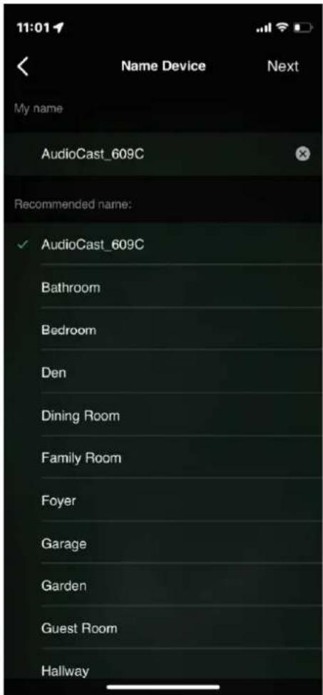 iEAST M5 AudioCast - Ustalanie nazwy urządzenia - 1