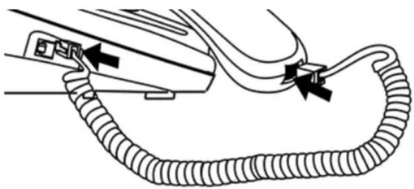 MaxCom MM42DSE - Podłączenie słuchawki - 1