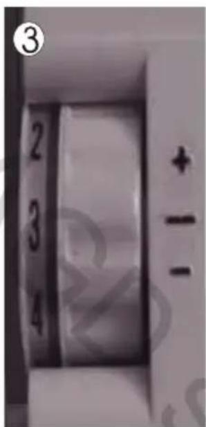 ③ 2 3 4 + - - -