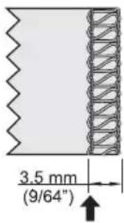 3.5 mm (9/64")