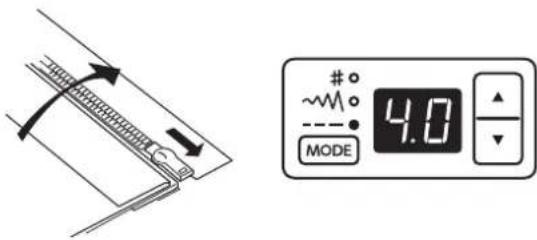 JANOME Juno E1030 - Przygotowanie materiału - 3