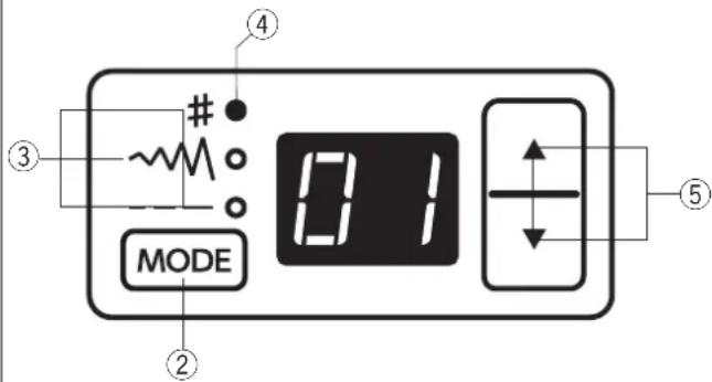 JANOME Juno E1030 - Ustawienie pozycji zatrzymania igły - 2