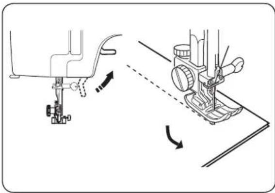 JANOME HD1800 - Szycie ściegiem prostym - 2