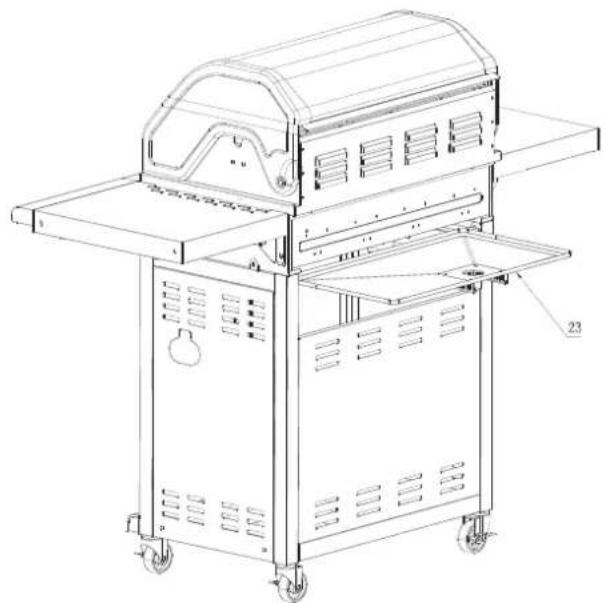 LANDMANN Triton PTS 2.0 - Uruchamianie grilla - 1