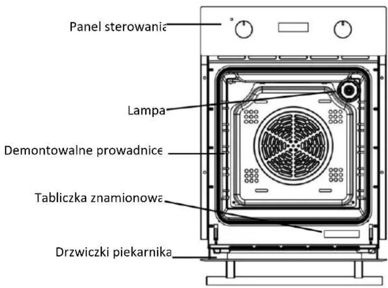 Berg BGOV45W - Części i obsługa urządzenia - 1
