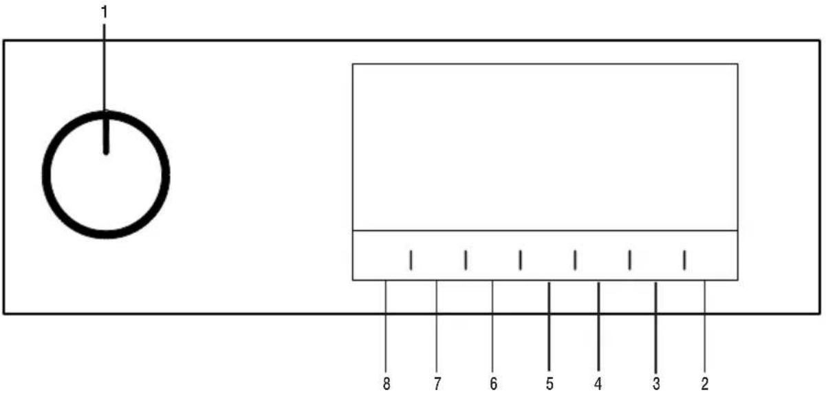 WHIRLPOOL MX WSD 83M WBS PL - Panel kontrolny - 1