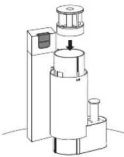 Plus More MO-HF007 - 噴出口のパーツの取付方法 - 4